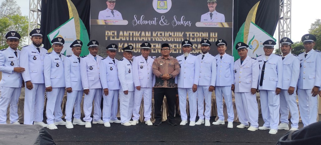 PELANTIKAN KEUCHIK PERIODE 2025-2031 DI JANTHO